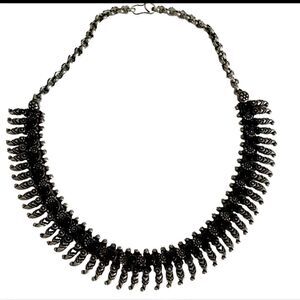 Ethnic brass Metal Oxidized Necklace